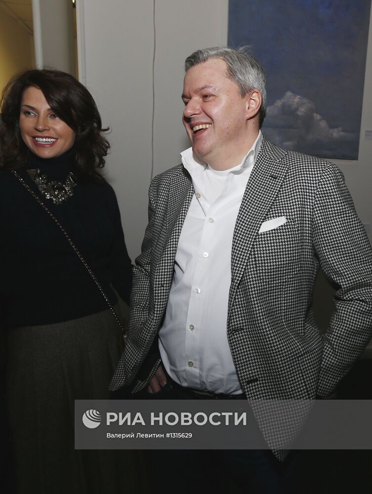 Открытие выставки Александры Вертинской "Переменная облачность"