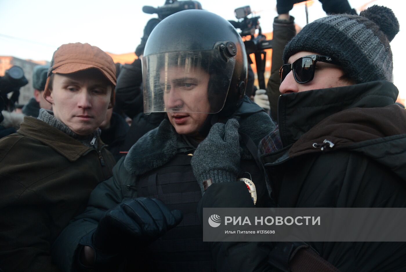 Акция "Марш свободы" в Москве