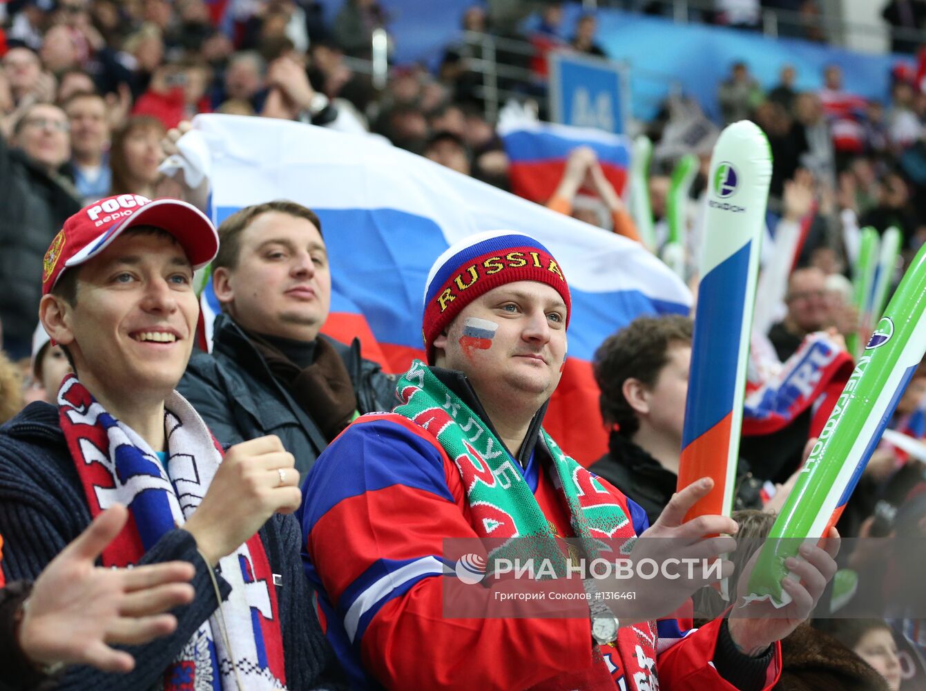 Хоккей. Кубок Первого Канала. Матч Россия - Финляндия