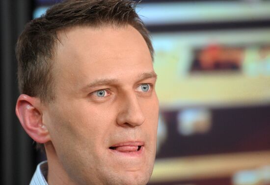 Выступление А. Навального в прямом эфире радиостанции "Эхо Москв