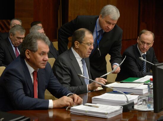 Совместное заседание уставных органов ОДКБ в Москве