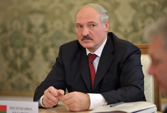 А.Лукашенко на заседании ЕврАзЭС