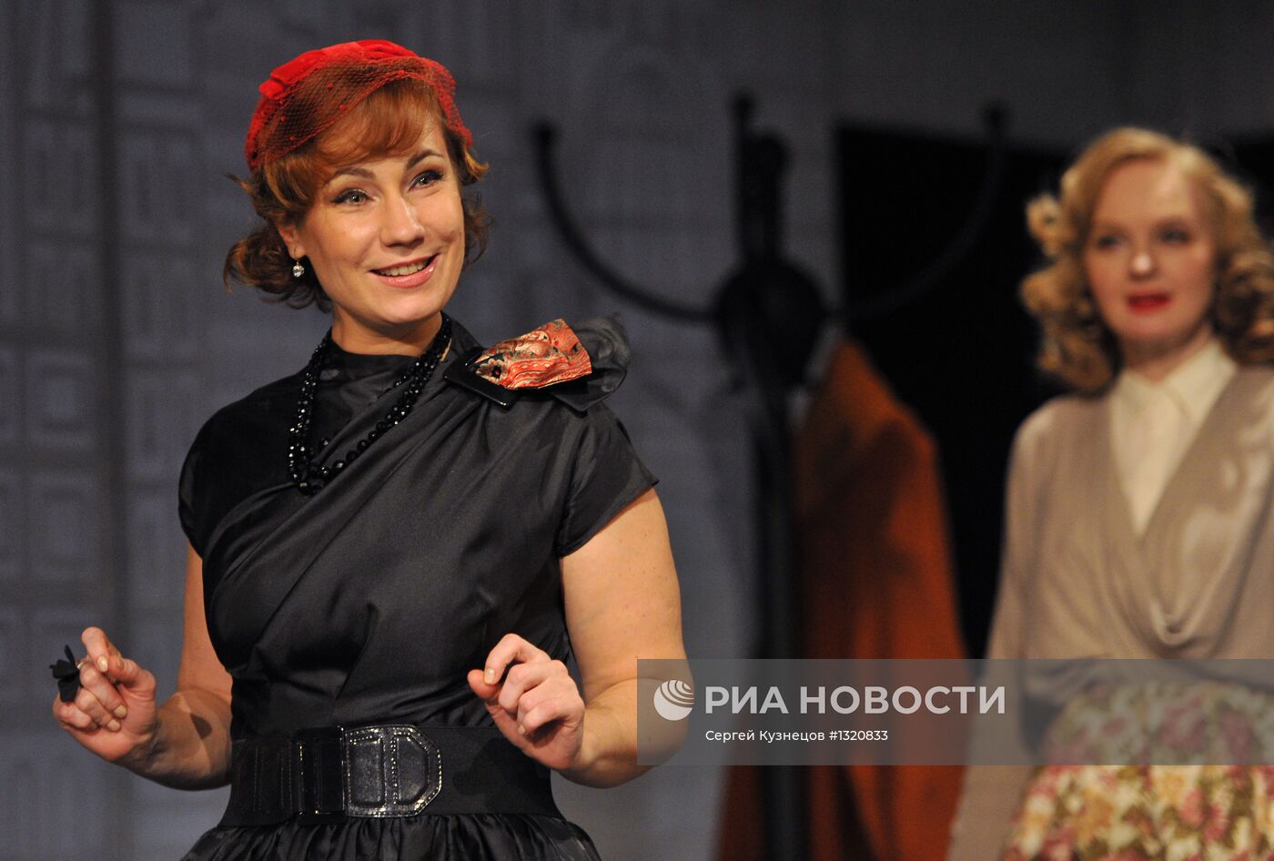 Прогон спектакля "Игры одиноких" в театре им.Вахтангова