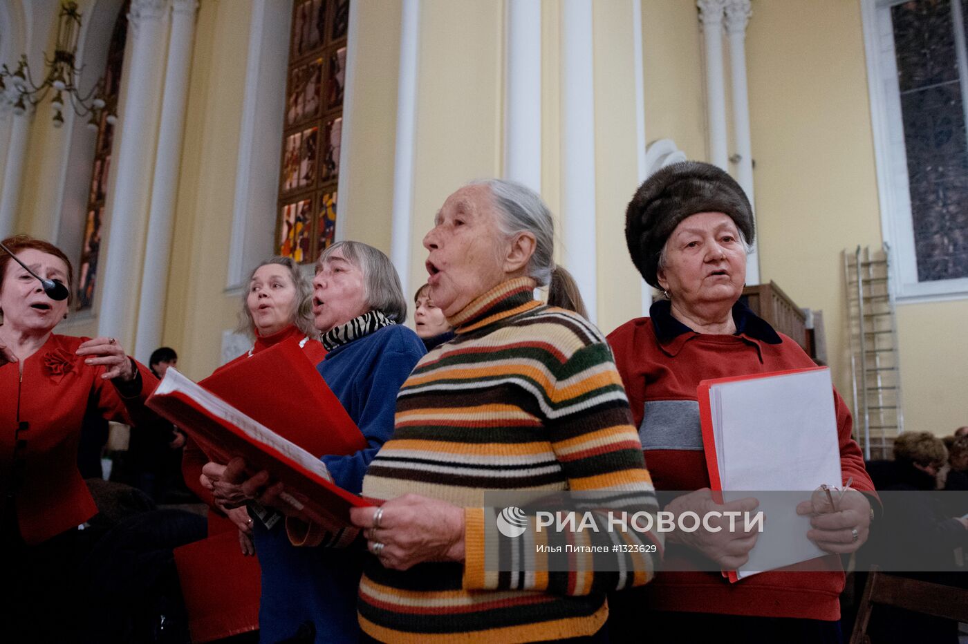 Празднование католического Рождества в Москве