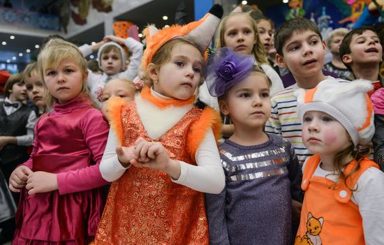 Новогодняя елка в Государственном Кремлевском дворце