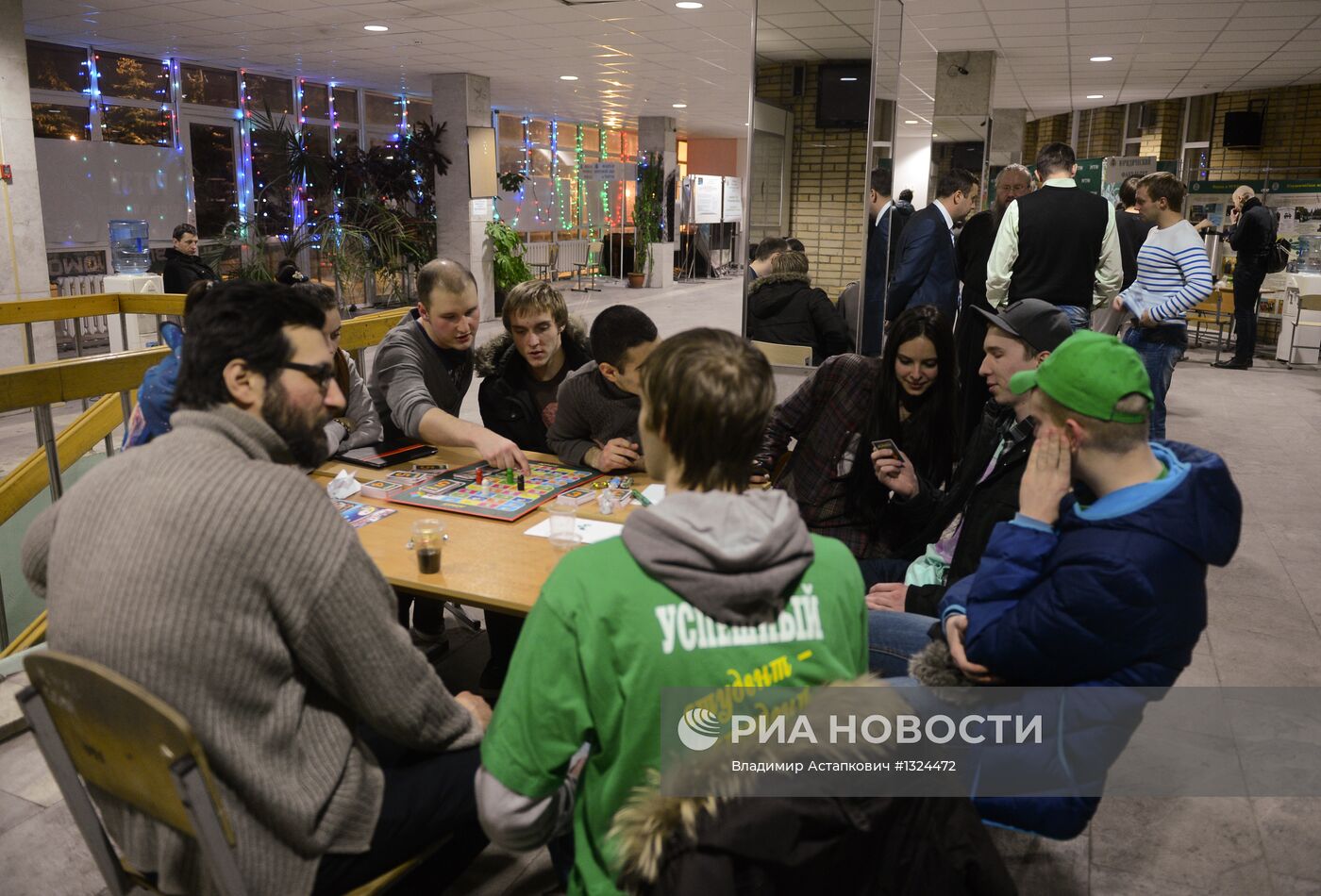 Забастовка студентов РГТЭУ в Москве