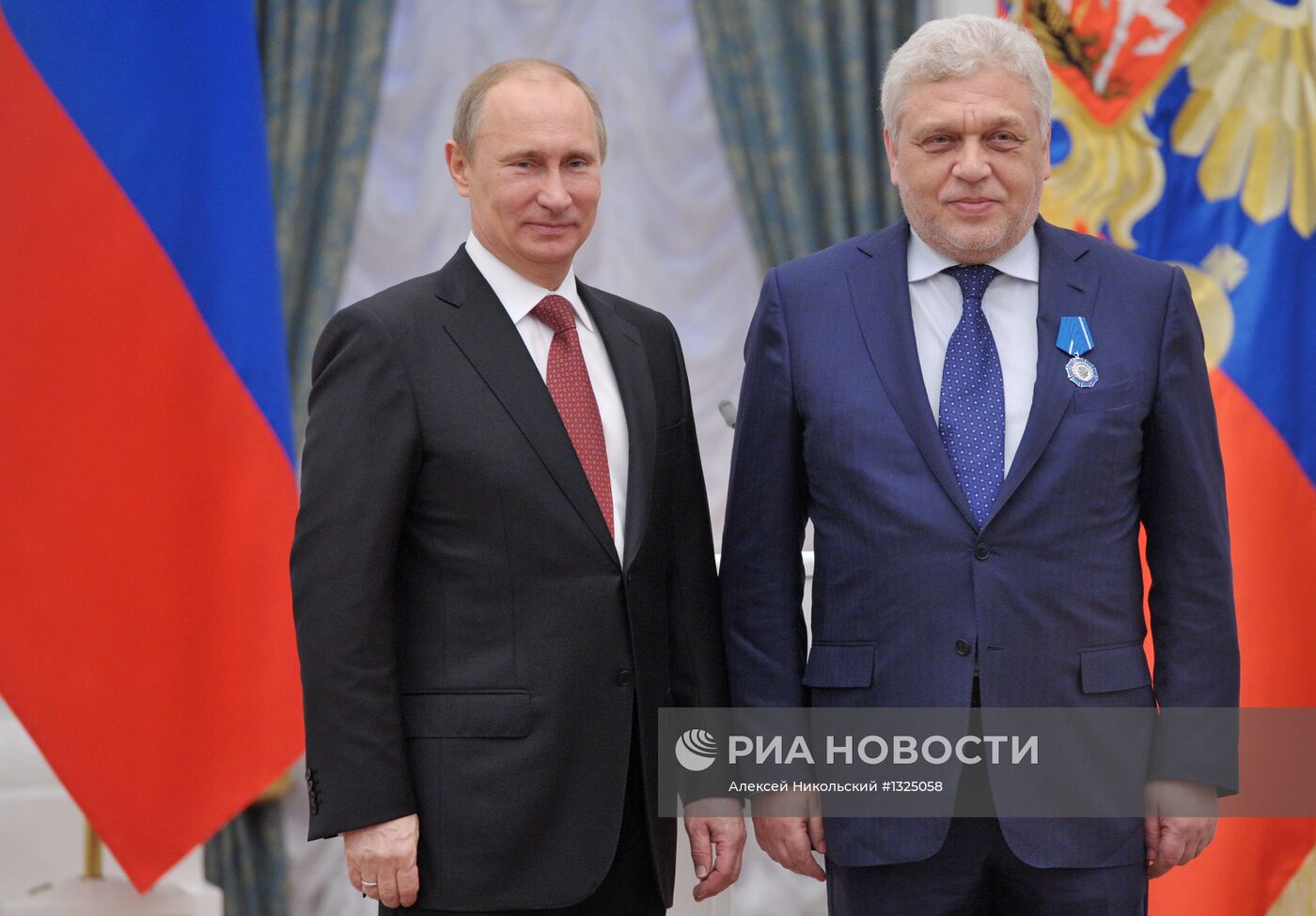 Президент РФ В.Путин вручил государственные награды в Кремле