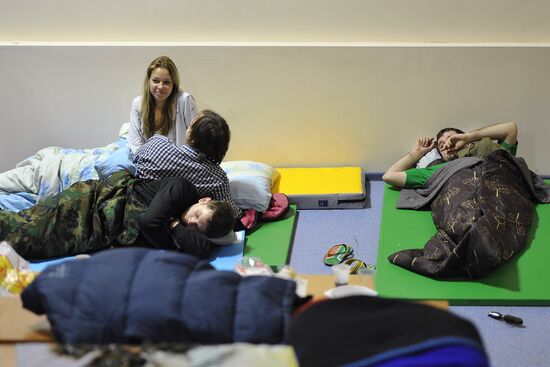 Студенты РГТЭУ забаррикадировались в здании университета