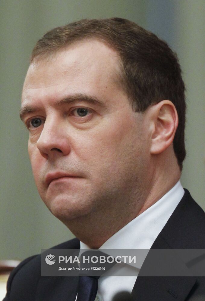 Д.Медведев на итоговом заседании правительства РФ