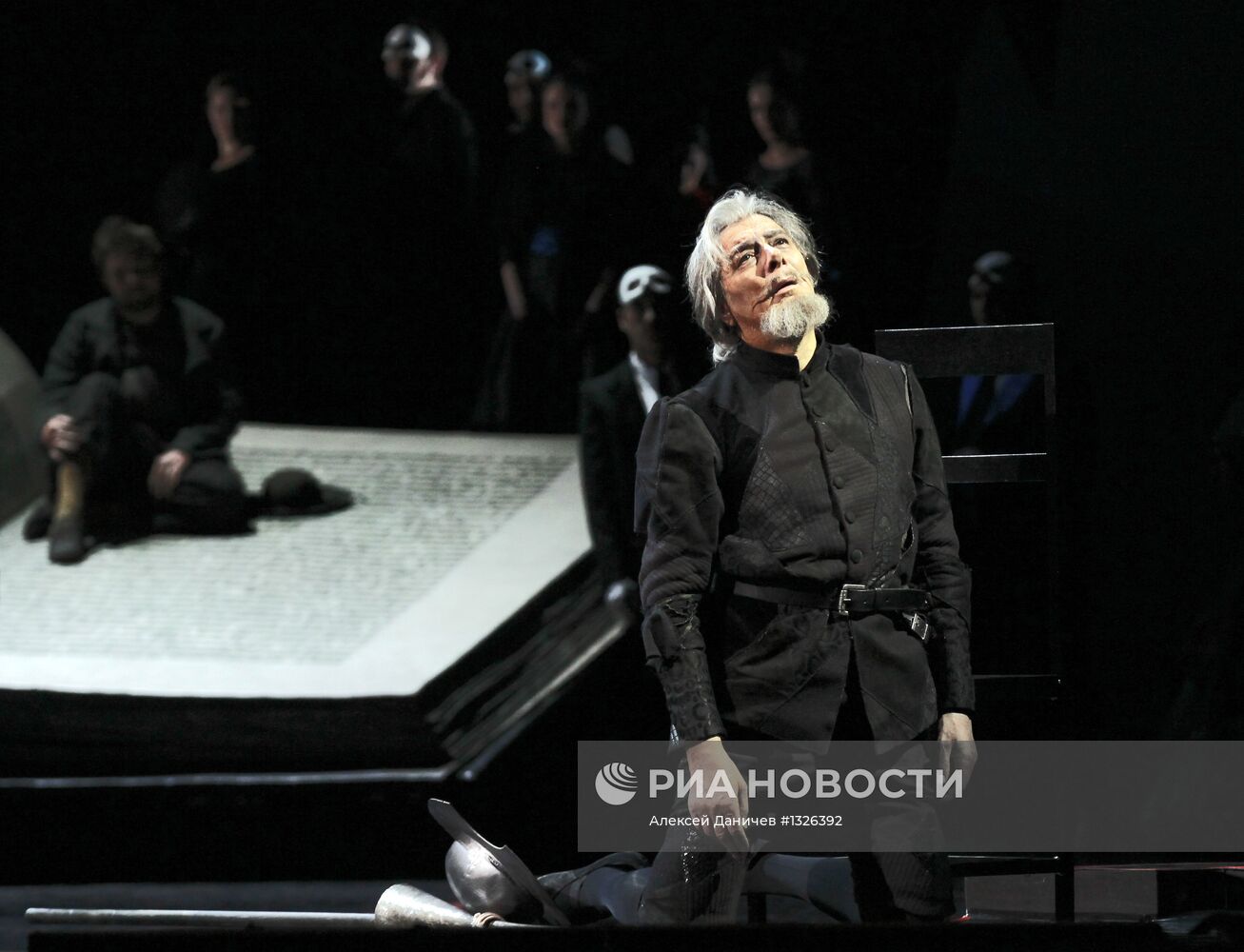 Прогон оперы "Дон Кихот" в Мариинском театре