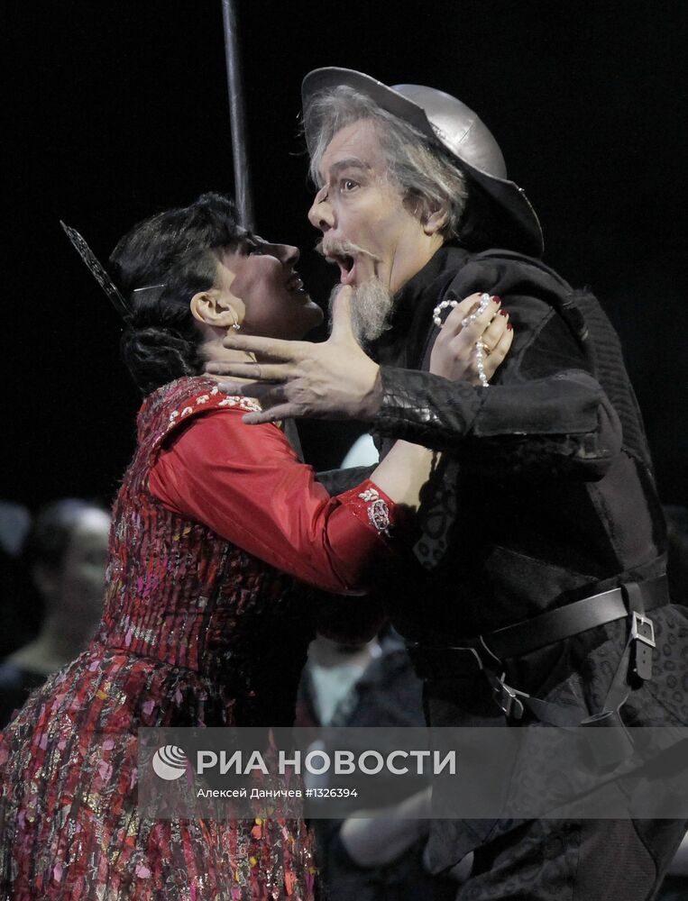 Прогон оперы "Дон Кихот" в Мариинском театре