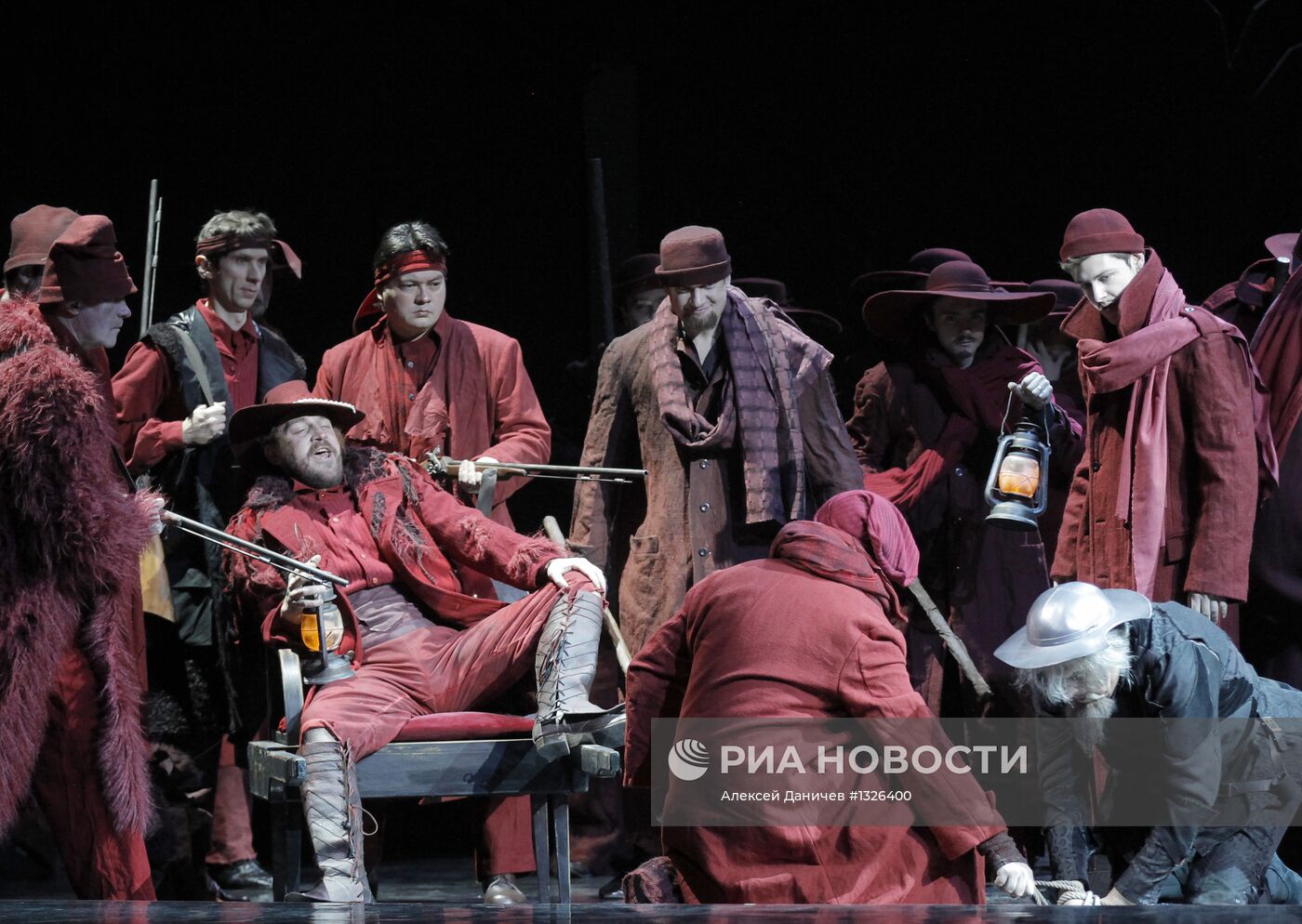 Прогон оперы "Дон Кихот" в Мариинском театре