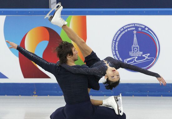 Фигурное катание. Чемпионат России. Третий день