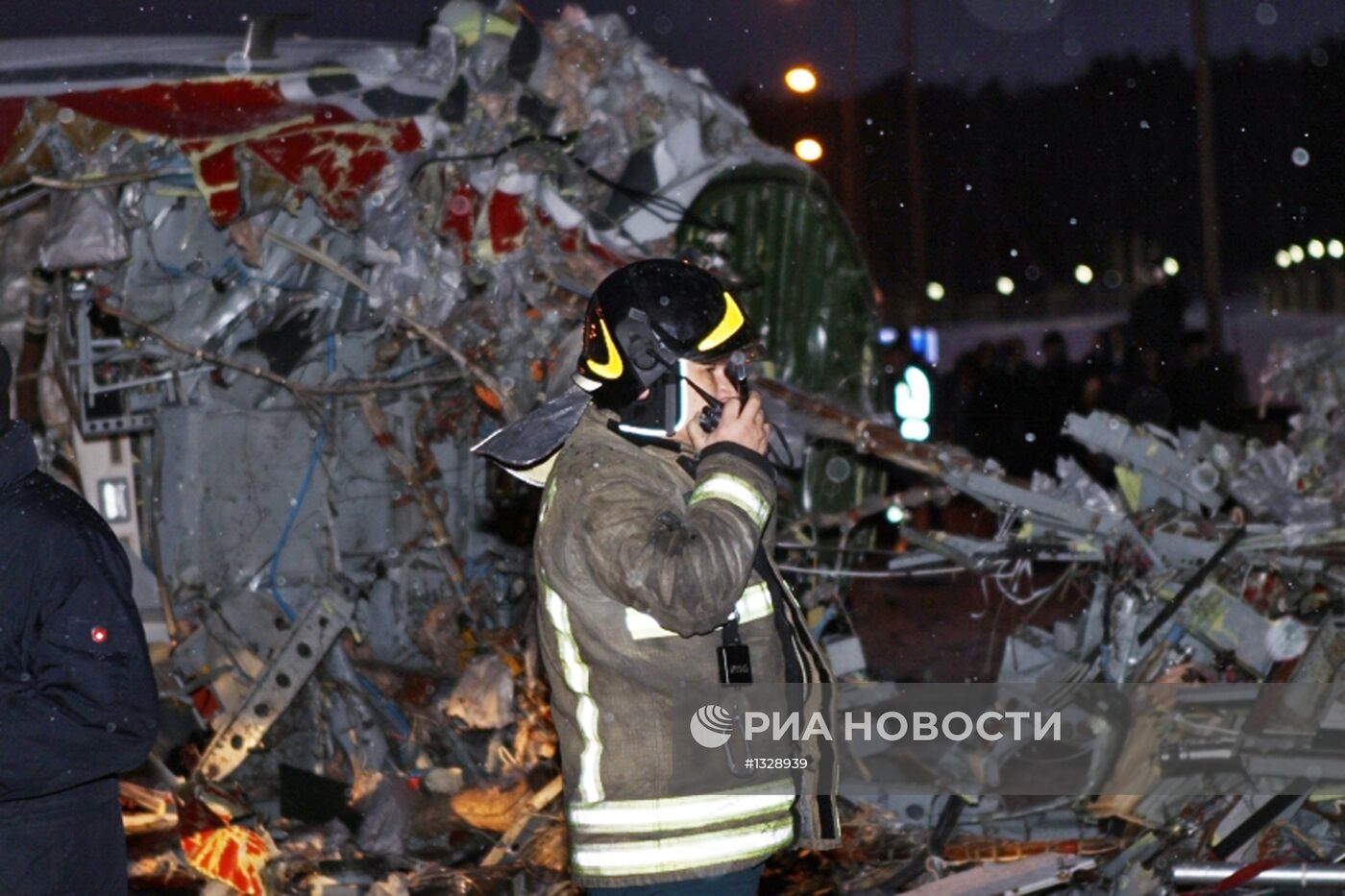 Крушение самолета ТУ-204 в аэропорту "Внуково"