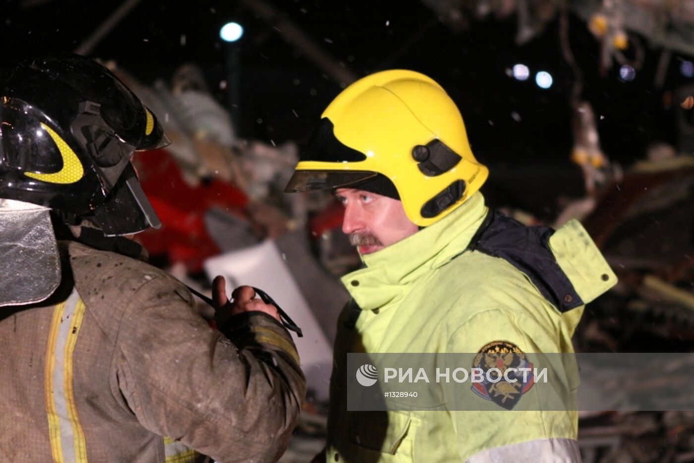 Крушение самолета ТУ-204 в аэропорту "Внуково"