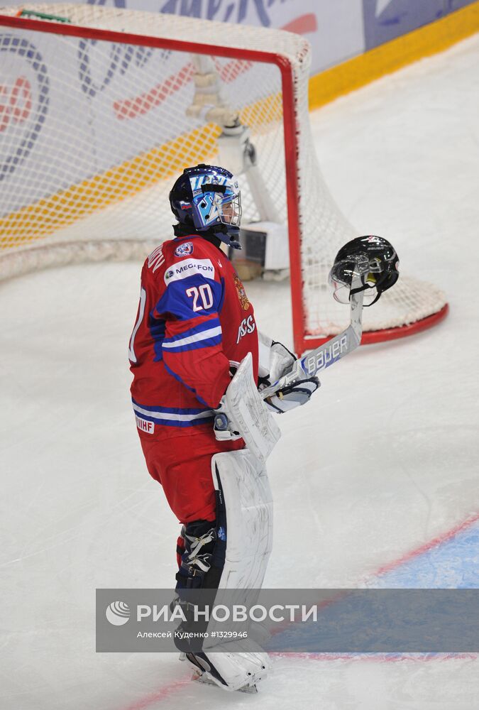 Хоккей. Молодежный ЧМ. Матч Россия - Канада