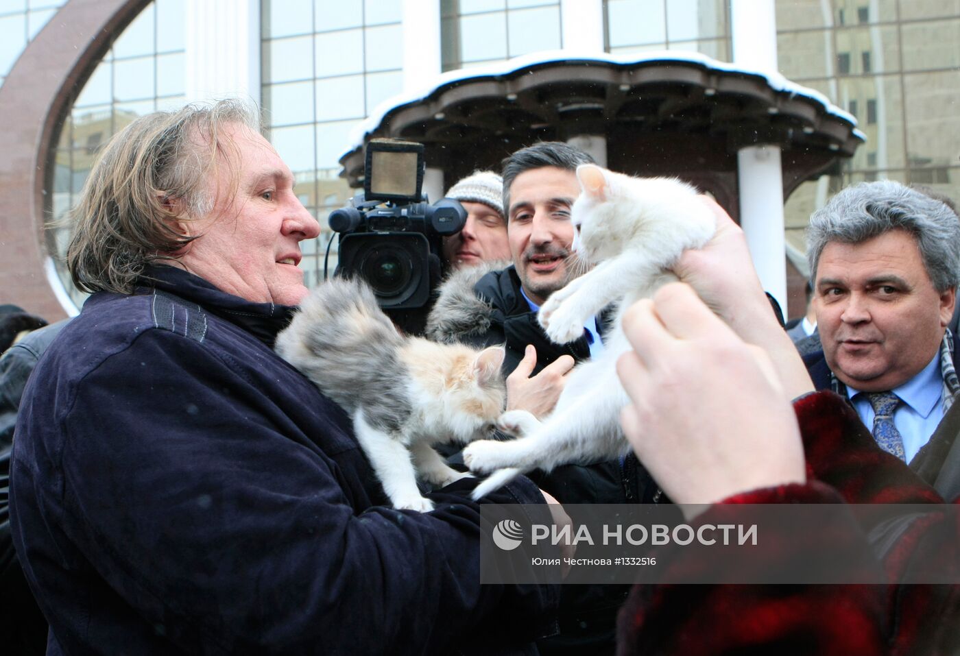 Актер Жерар Депардье посетил Саранск