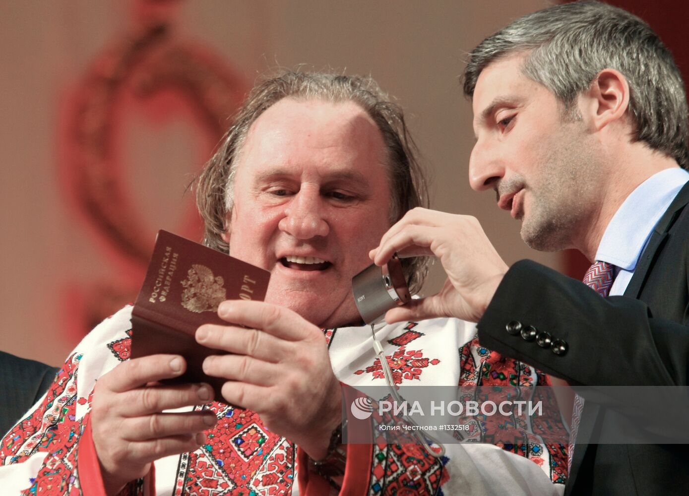 Актер Жерар Депардье посетил Саранск