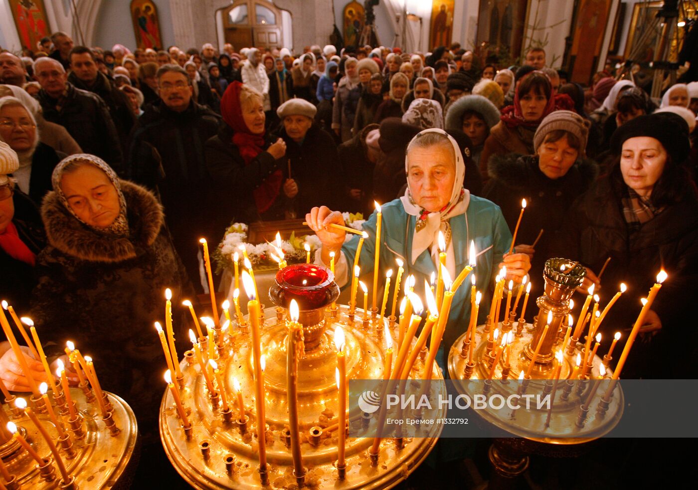 Празднование Рождества Христова в Минске