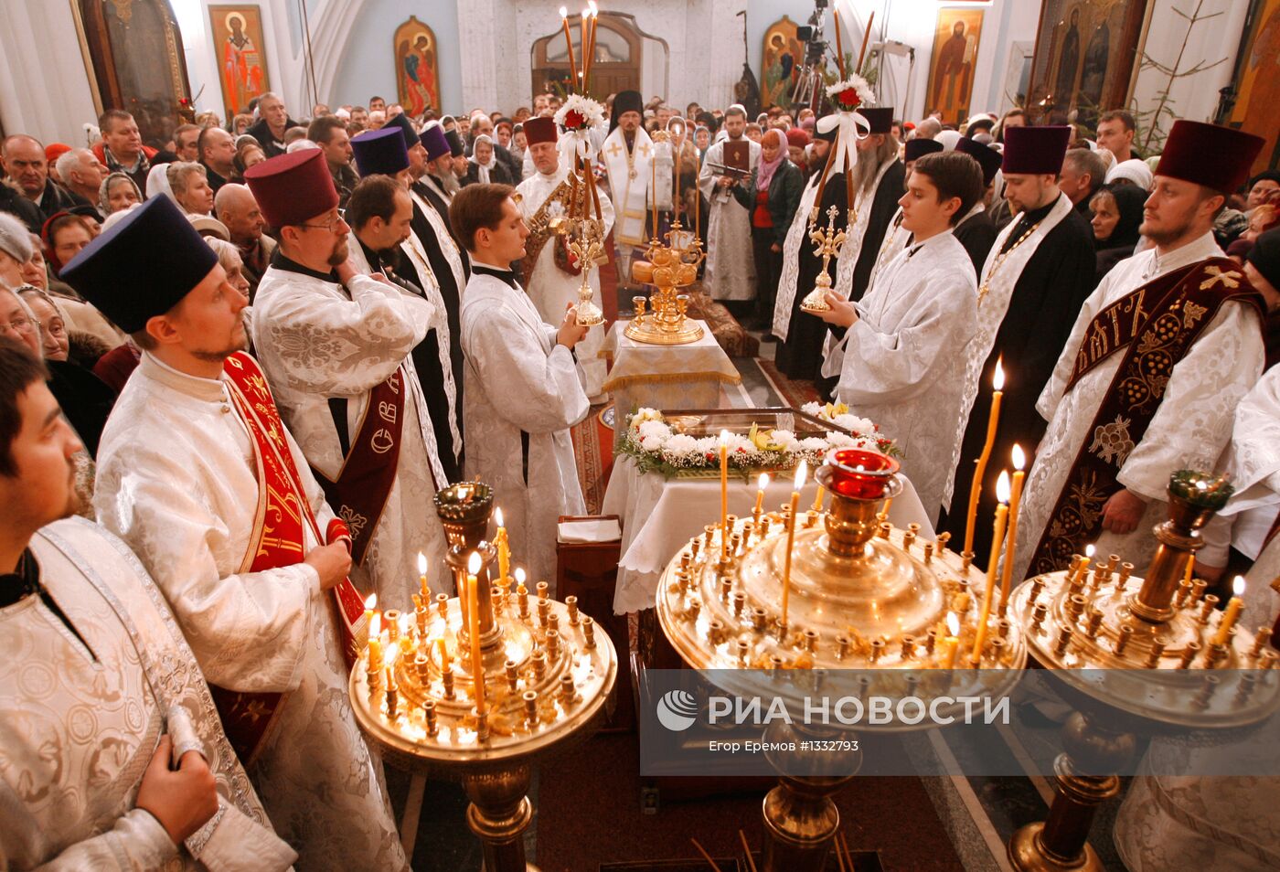 Празднование Рождества Христова в Минске