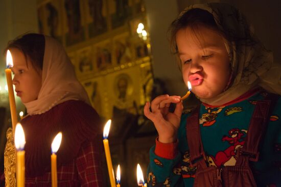 Празднование Рождества Христова в Петропавловске-Камчатском