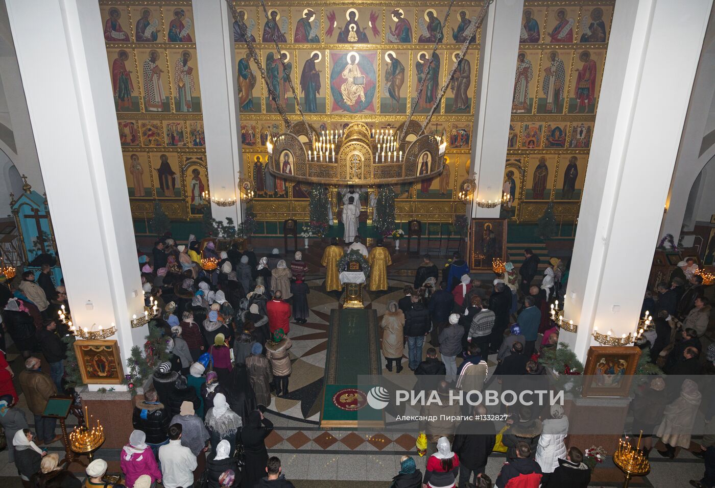 Празднование Рождества Христова в Петропавловске-Камчатском