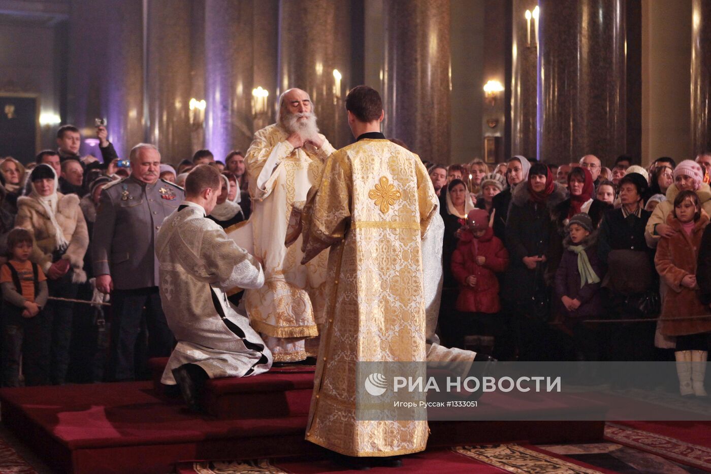 Празднование Рождества Христова в Санкт-Петербурге