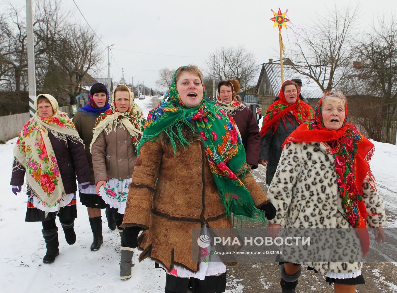 Празднование Рождества Христова в Белоруссии