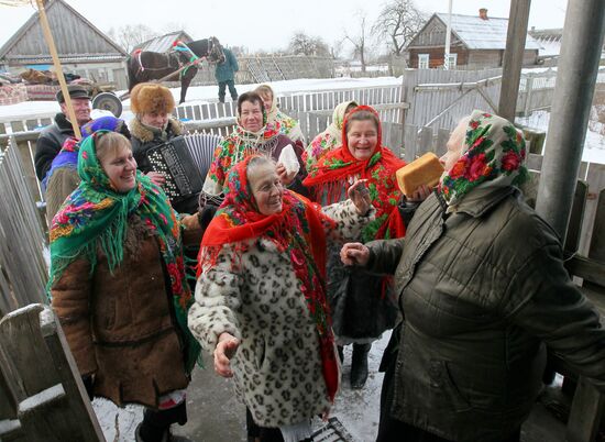 Празднование Рождества Христова в Белоруссии