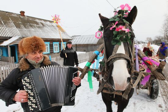 Празднование Рождества Христова в Белоруссии