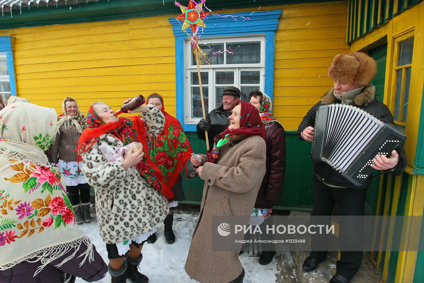 Празднование Рождества Христова в Белоруссии
