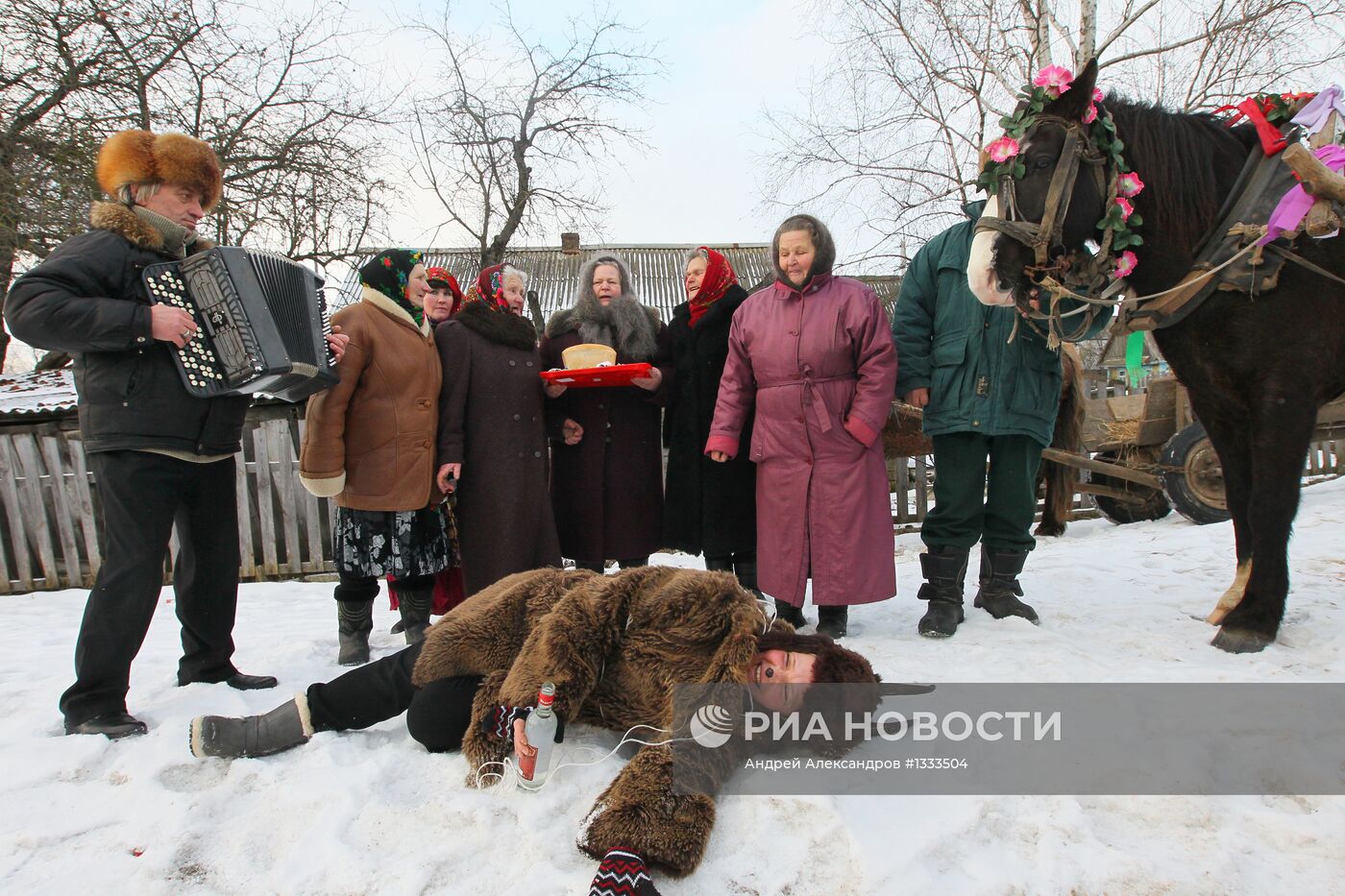 Празднование Рождества Христова в Белоруссии