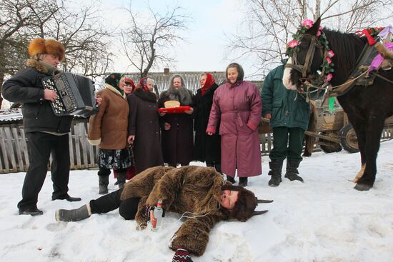 Празднование Рождества Христова в Белоруссии