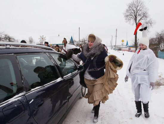 Празднование Рождества Христова в Белоруссии