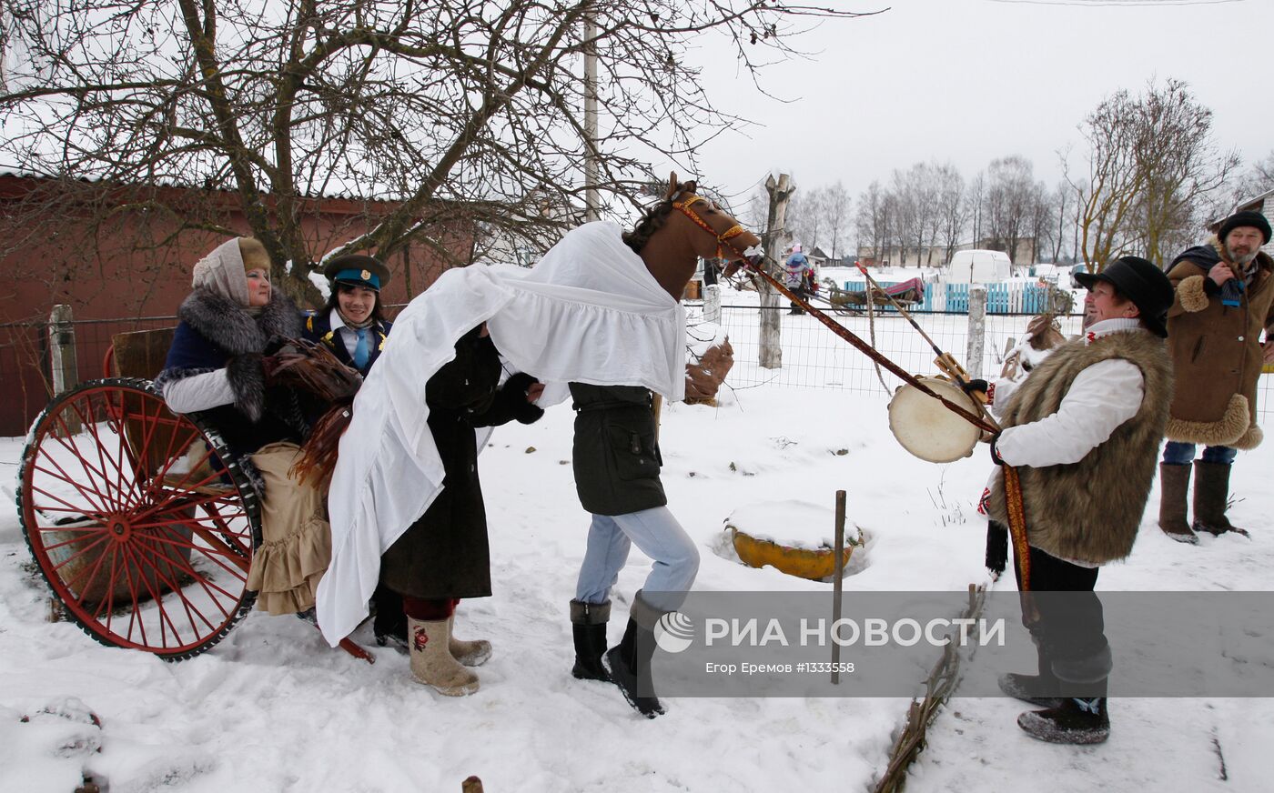 Празднование Рождества Христова в Белоруссии