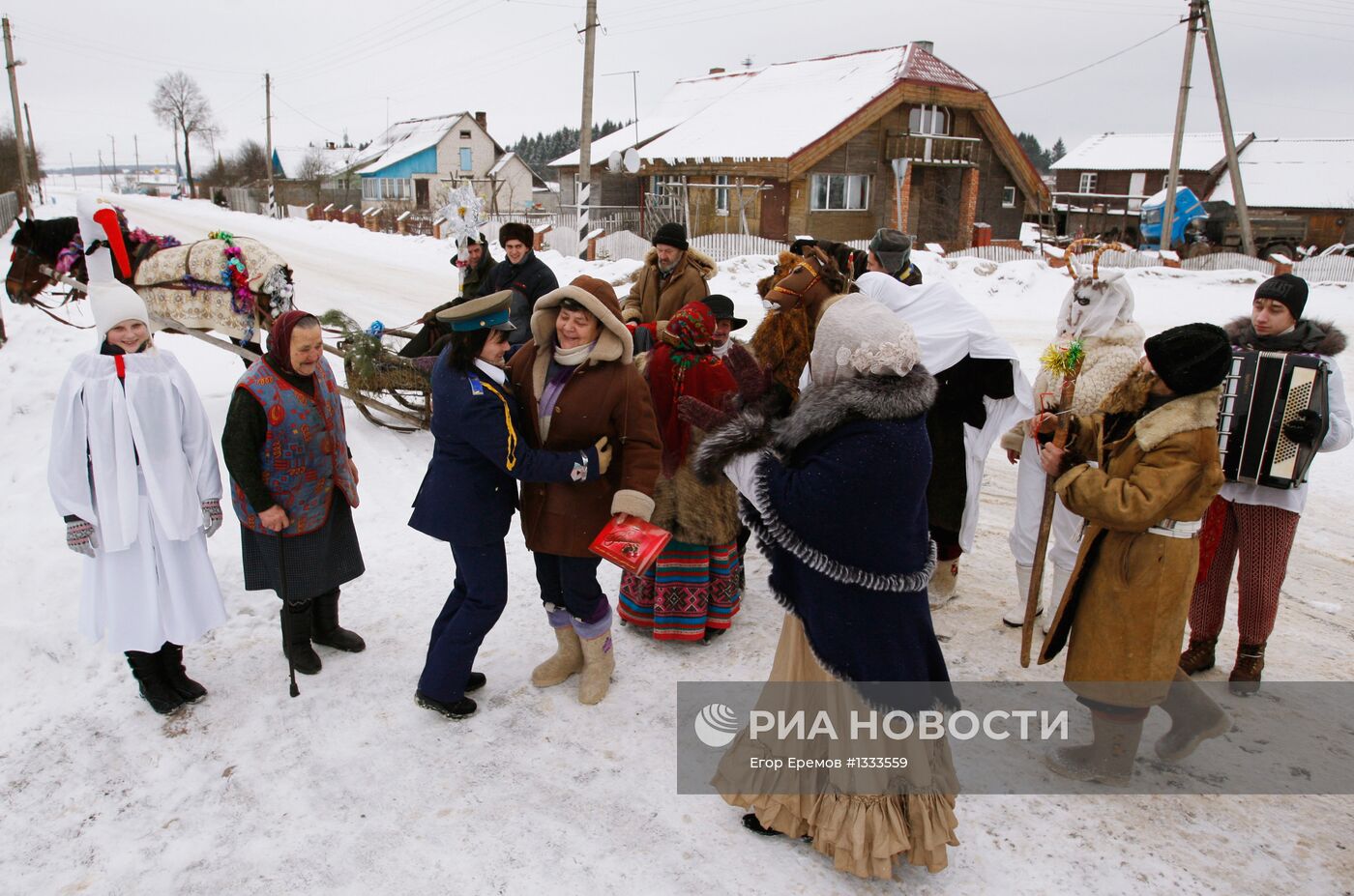 Празднование Рождества Христова в Белоруссии