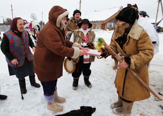 Празднование Рождества Христова в Белоруссии