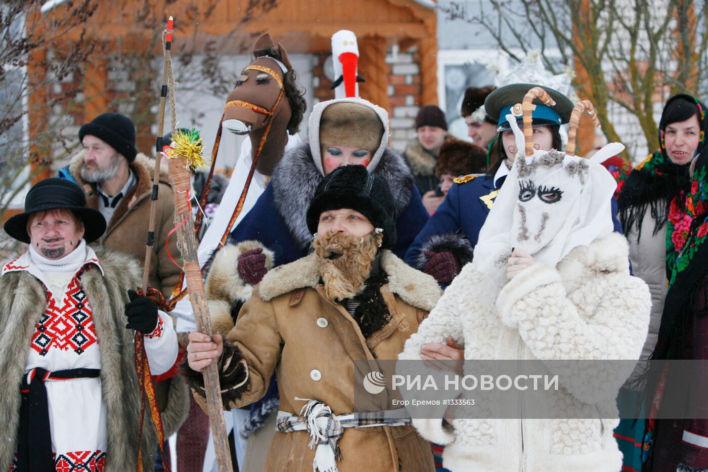 Празднование Рождества Христова в Белоруссии