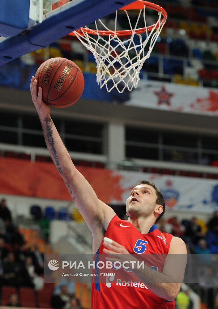 Баскетбол. Евролига. Матч ЦСКА - "Брозе Баскетс"