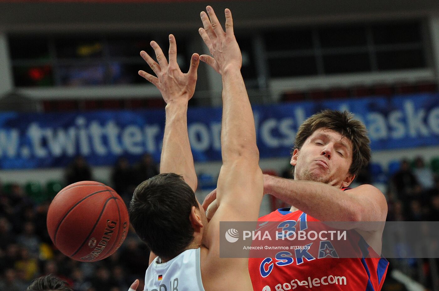 Баскетбол. Евролига. Матч ЦСКА - "Брозе Баскетс"