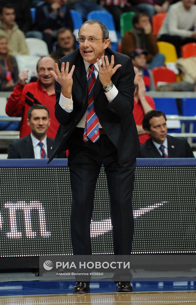 Баскетбол. Евролига. Матч ЦСКА - "Брозе Баскетс"