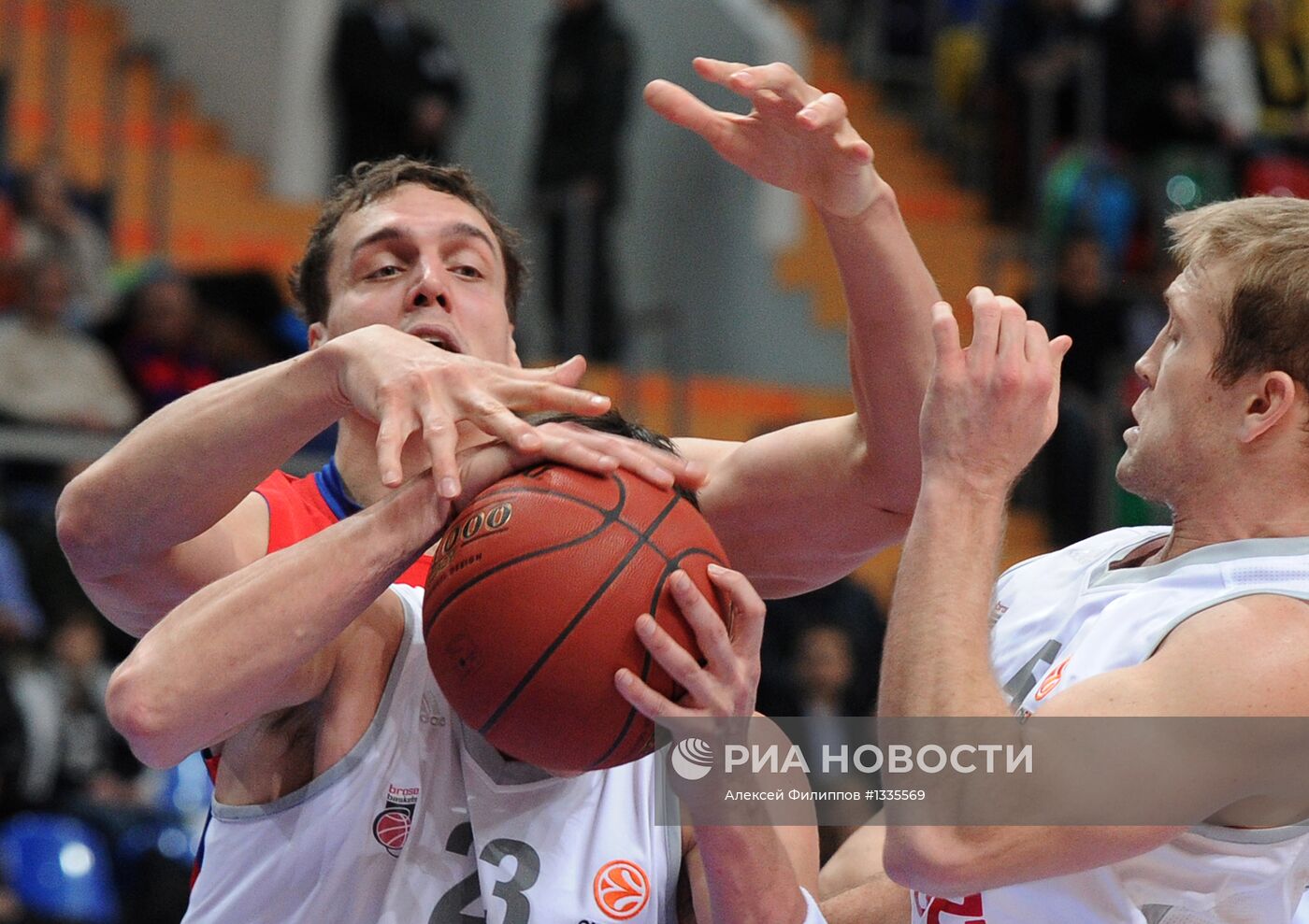 Баскетбол. Евролига. Матч ЦСКА - "Брозе Баскетс"