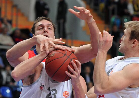 Баскетбол. Евролига. Матч ЦСКА - "Брозе Баскетс"