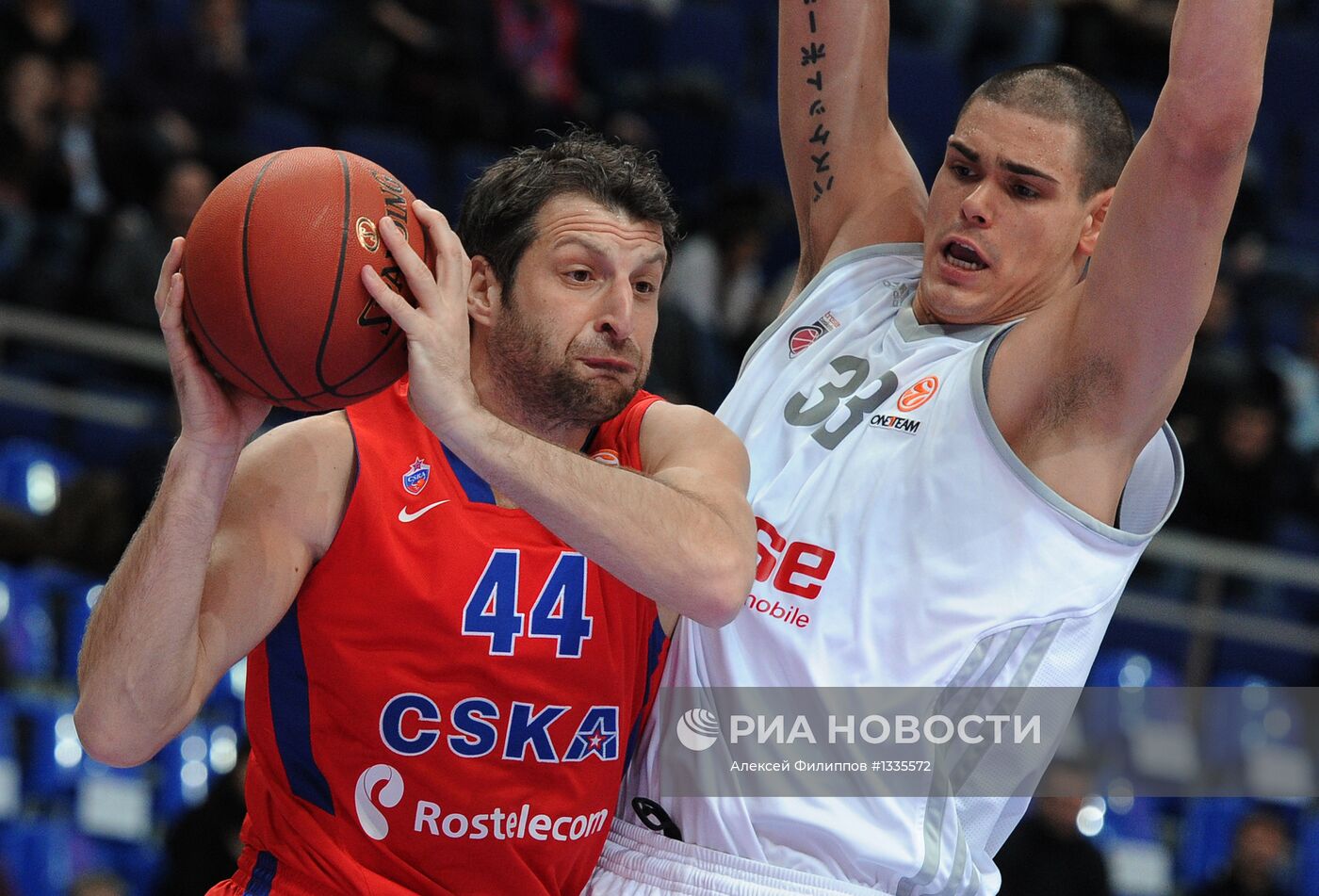 Баскетбол. Евролига. Матч ЦСКА - "Брозе Баскетс"