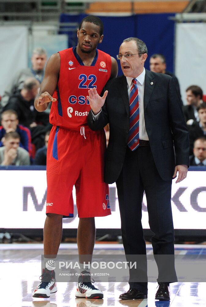 Баскетбол. Евролига. Матч ЦСКА - "Брозе Баскетс"