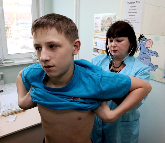 Работа детской поликлиники во Владивостоке