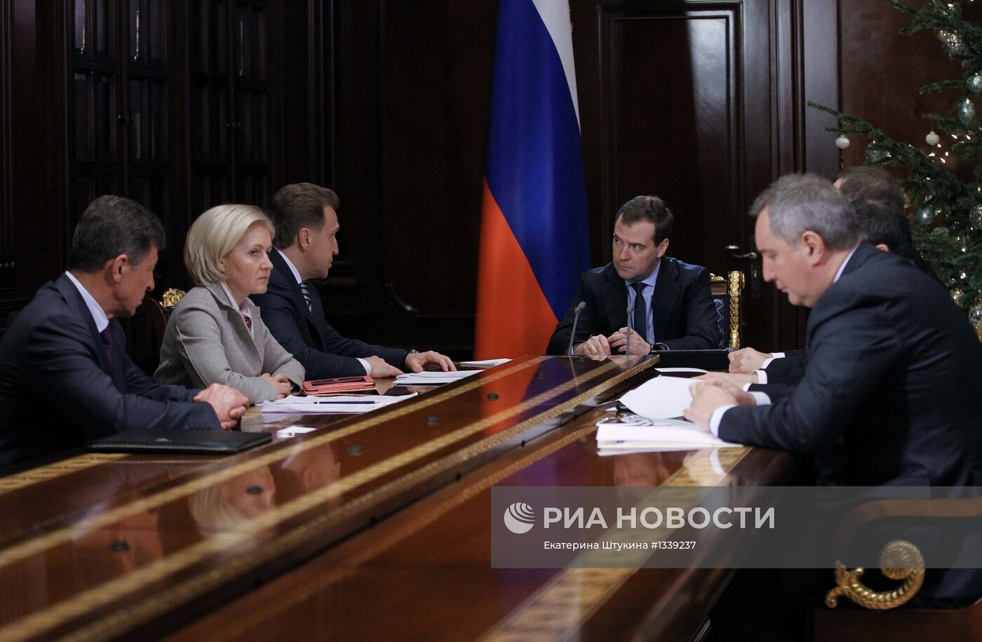 Встреча Д.Медведева с вице-премьерами правительства РФ