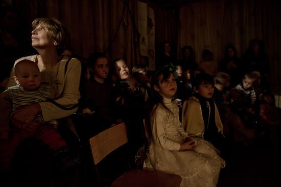 Жизнь общины Виссариона в Красноярском крае