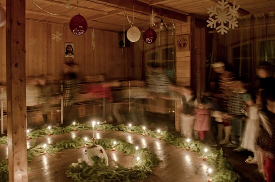 Жизнь общины Виссариона в Красноярском крае