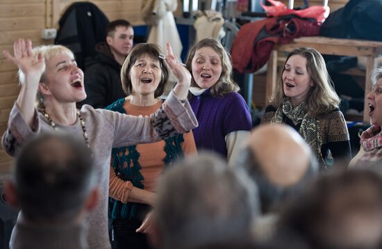 Жизнь общины Виссариона в Красноярском крае